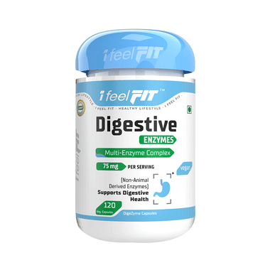 IFeelFIT Digestive Enzymes Multi-Enzyme Complex Veg. Capsule