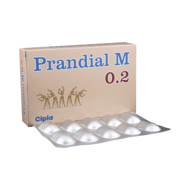 Prandial M 0.2 Tablet