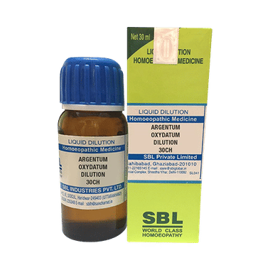 SBL Argentum Oxydatum Dilution 30 CH