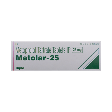 Metolar 25 Tablet