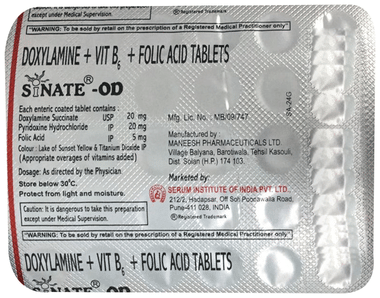 Sinate -OD Tablet Sinate -OD Tablet