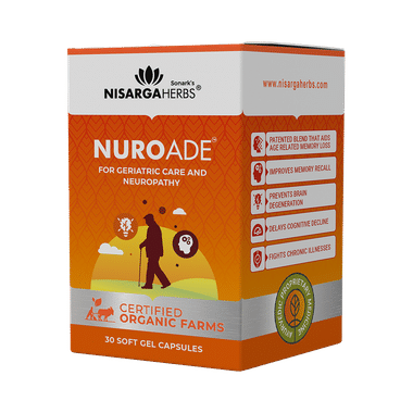 Nisarga Herbs Nuroade 500mg Soft Gel Capsule