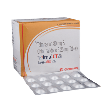 Telma-CT 80/6.25 Tablet