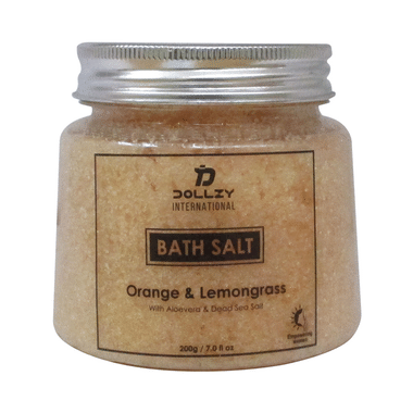 Dollzy International Bath Salt Orange And Lemongrass