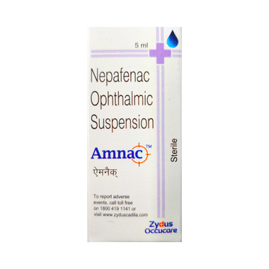 Amnac Opthalmic Suspension