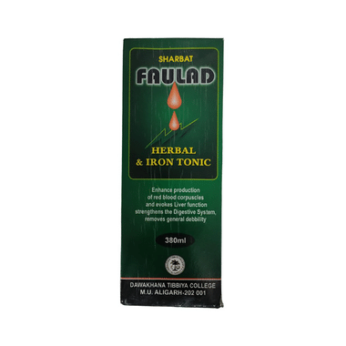 AMU Dawakhana Sharbat Faulad Herbal & Iron Tonic