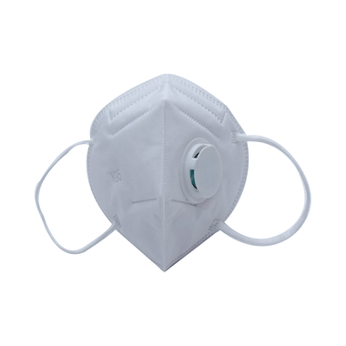 Ekana 5 Layer Filtration N95 Mask White With Respirator