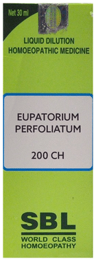 Buy Bjain Homeopathy Eupatorium Perfoliatum Dilution Online at