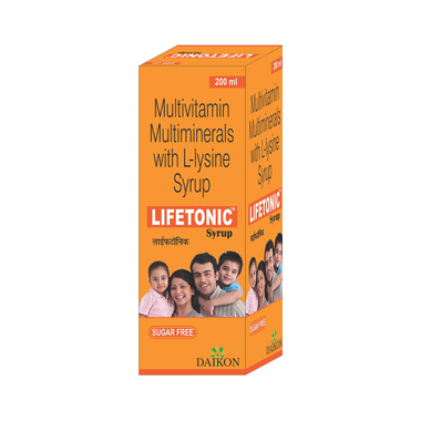 Lifetonic Syrup Sugar Free