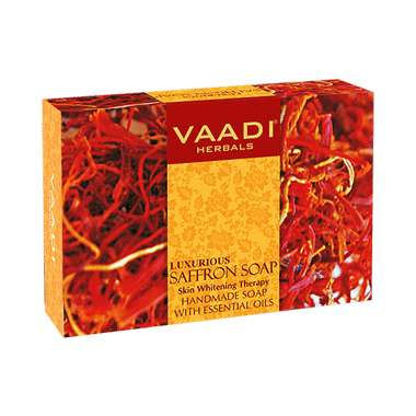 Vaadi Herbals Value Pack Of Luxurious Saffron Soap (75gm Each)