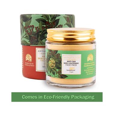 Antarkranti Naturals Anti-Tan Skin Lightening Face Pack