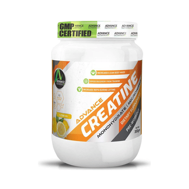 Advance Nutratech Creatine Monohydrate Powder Lemon