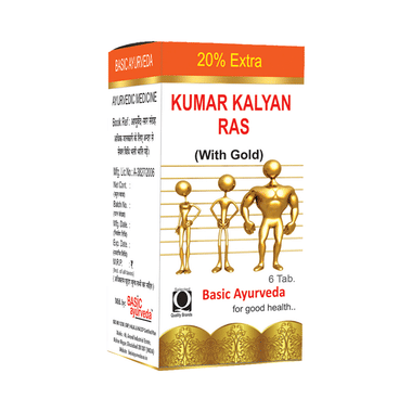 Basic Ayurveda Kumar Kalyan Ras with Gold & Pearl