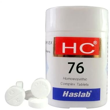 Haslab HC 76 Plantago Complex Tablet