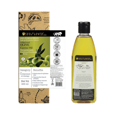 Soulflower Coldpressed Olive Carrier Oil