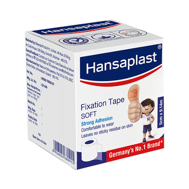 Hansaplast Soft Fixation Tape 5cm X 9.14m