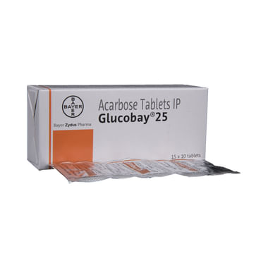 Glucobay 25 Tablet