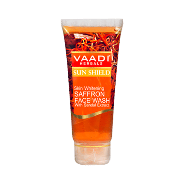 Vaadi Herbals Value Pack Of Skin Whitening Saffron Face Wash With Sandal Extract