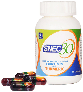 Snec 30 Liquid Turmeric Curcumin Capsule US Patent | Supports Joint, Heart & Brain Health Snec 30 Liquid Turmeric Curcumin Capsule US Patent | Supports Joint, Heart & Brain Health