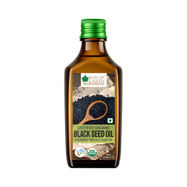 Bliss Of Earth Certified Organic Black Seed Oil