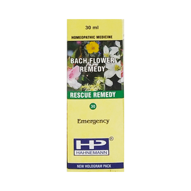 Hahnemann Bach Flower Rescue Remedy 30