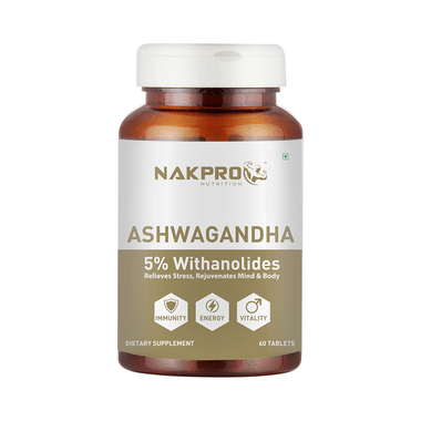 Nakpro Nutrition Ashwagandha Tablet