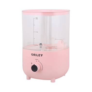 Oriley 2111B Ultrasonic Cool Mist Humidifier Manual Transparent Pink