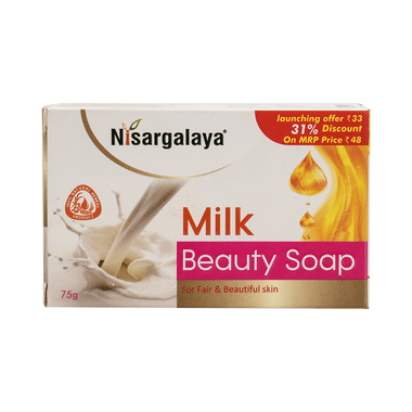 Nisargalaya Milk Beauty Soap