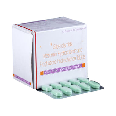 New Triglucored Forte Tablet