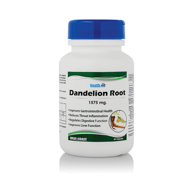 HealthVit Dandelion Root 1575mg Capsule