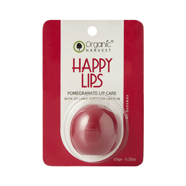 Organic Harvest Happy Lips Color Lip Balm Pomegranate