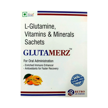 Glutamerz Sachet Orange Sugar Free