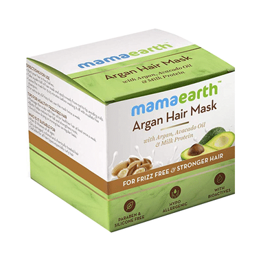 Mamaearth Argan Hair Mask | For Healthy Hair & Scalp