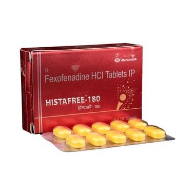 Histafree 180 Tablet