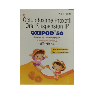 Oxipod 50mg Dry Syrup