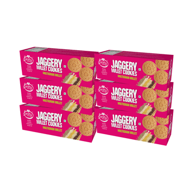 Early Foods Jaggery Millet Cookies (150gm Each) Multigrain Millet