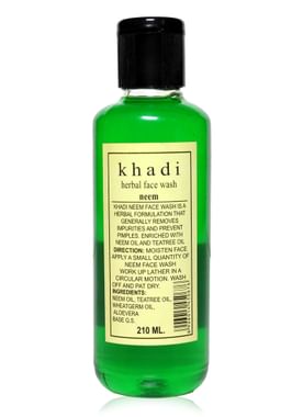 Khadi Herbal Neem Face Wash