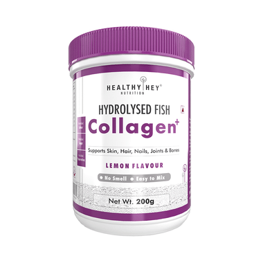 HealthyHey Nutrition Hydrolysed Fish Collagen+ Lemon