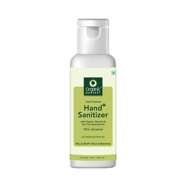 Organic Harvest Hand Cleanser Hand+ Sanitizer (100ml Each)