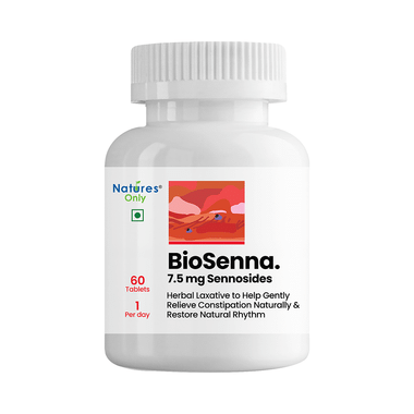 Natures Only Biosenna 7.5mg Tablet