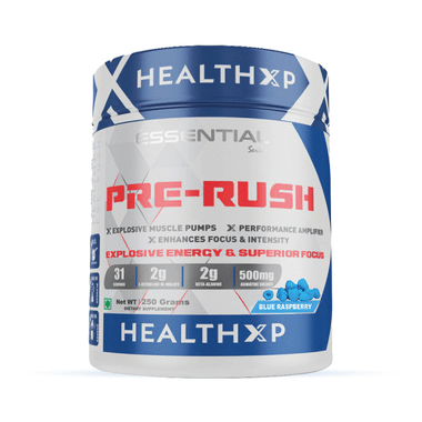 HealthXP Pre-Rush Blue Raspberry