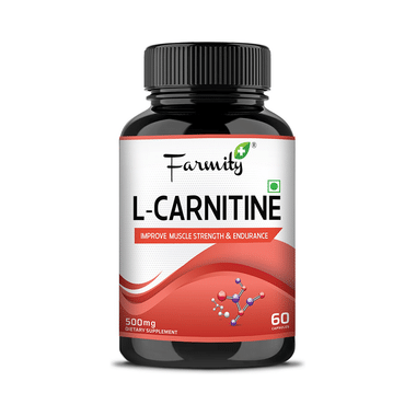Farmity L- Carnitine 500mg Dietary Supplements Capsule