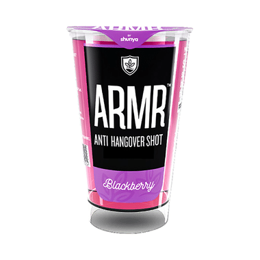 ARMR Anti Hangover Shot (60ml Each) Blackberry