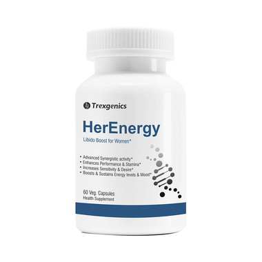 Trexgenics HerEnergy Libido Booster for Women Veg Capsules