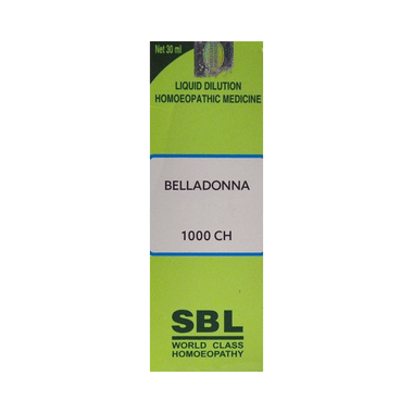 SBL Belladonna Dilution 1000 CH