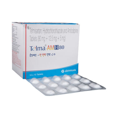 Telma-AM H 80 Tablet