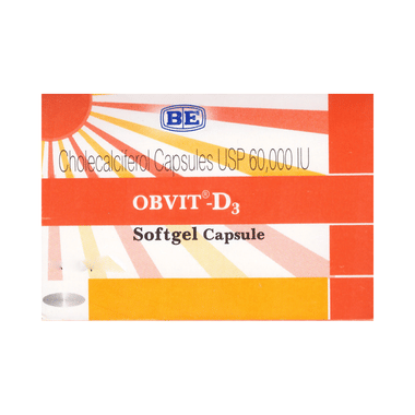 Obvit-D3 Softgel Capsule