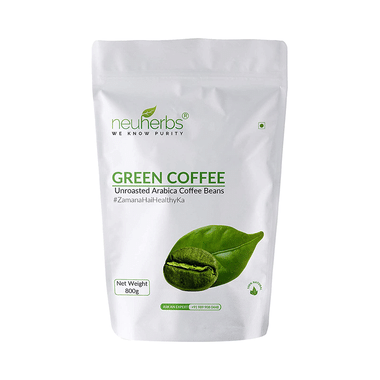 Neuherbs Unroasted Arabica Green Coffee For Weight Management | Gluten Free Beans