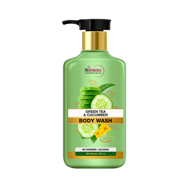 St.Botanica Green Tea & Cucumber Body Wash