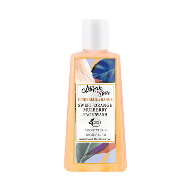 Mirah Belle Cindrella Range Face Wash (200ml Each) Sweet Orange Mulberry